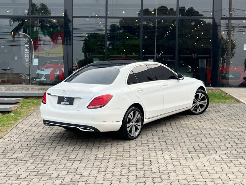 Mercedes-Benz C-180 1.6 Turbo 16V/Flex 16V Aut. 2014/2015 CONCEPT MOTORS PASSO FUNDO / Carros no Vale