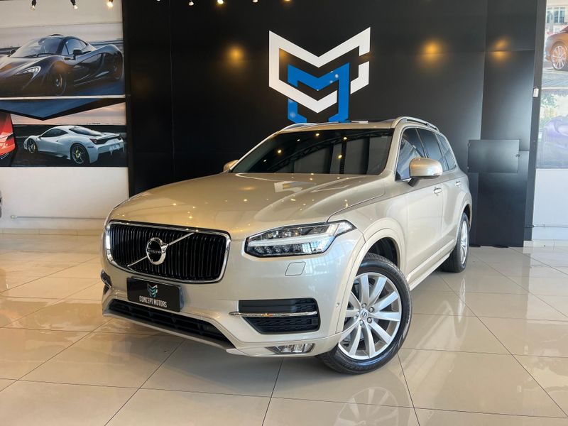 Volvo XC 90 T-6 MOMENTUM 2.0 320cv 5P 2015/2016 CONCEPT MOTORS PASSO FUNDO / Carros no Vale