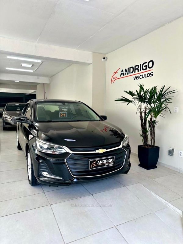 CHEVROLET ONIX 1.0PREMIER PLUS 12V TURBO 2020/2021 ANDRIGO VEÍCULOS CAXIAS DO SUL / Carros no Vale