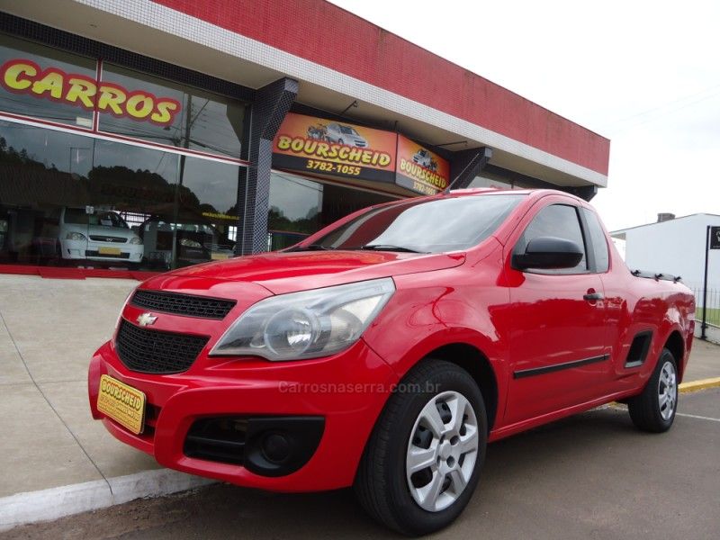 CHEVROLET MONTANA 1.4 MPFI LS CS 8V 2013/2013 BOURSCHEID CARROS E MOTOS SANTA CLARA DO SUL / Carros no Vale