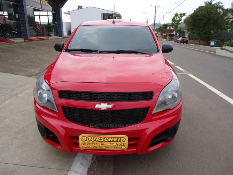 CHEVROLET MONTANA 1.4 MPFI LS CS 8V 2013/2013 BOURSCHEID CARROS E MOTOS SANTA CLARA DO SUL / Carros no Vale