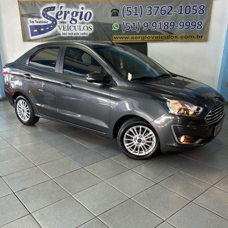 Ford KA TITANIUM SD 1.5 2020/2020 SÉRGIO VEÍCULOS TEUTÔNIA / Carros no Vale