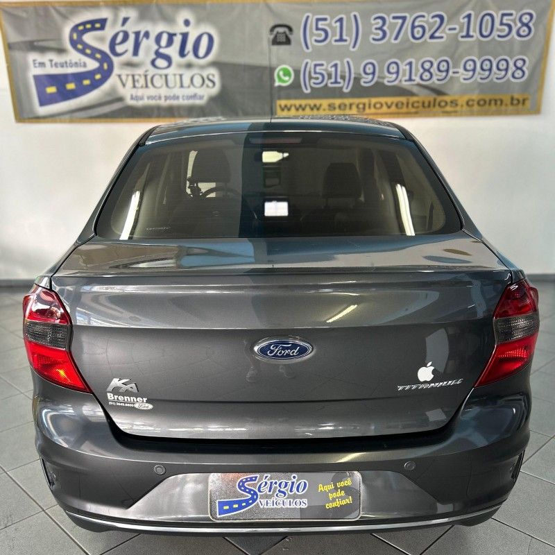 Ford KA TITANIUM SD 1.5 2020/2020 SÉRGIO VEÍCULOS TEUTÔNIA / Carros no Vale