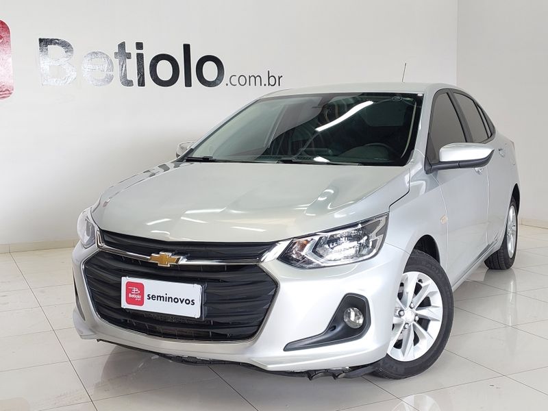 Chevrolet ONIX 1.0 TURBO FLEX PLUS LTZ AUTOMÁTICO 2020/2021 BETIOLO NOVOS E SEMINOVOS LAJEADO / Carros no Vale