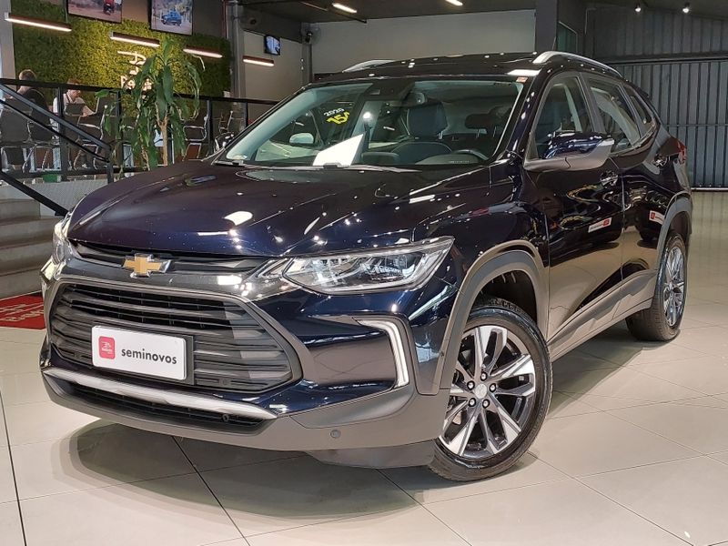 Chevrolet TRACKER 1.2 TURBO FLEX PREMIER AUTOMÁTICO 2021/2022 BETIOLO NOVOS E SEMINOVOS LAJEADO / Carros no Vale