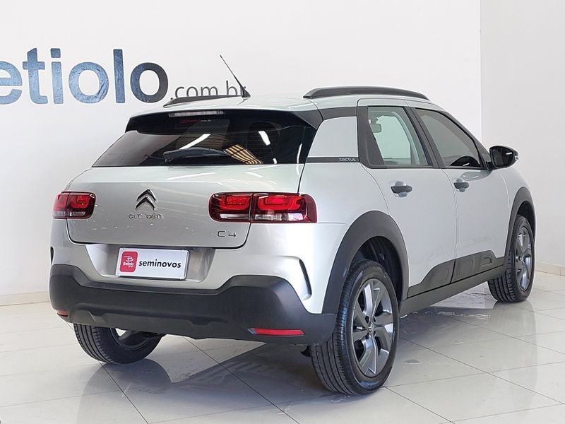 Citroen C4 CACTUS 1.6 VTI 120 FLEX FEEL EAT6 2021/2022 BETIOLO NOVOS E SEMINOVOS LAJEADO / Carros no Vale