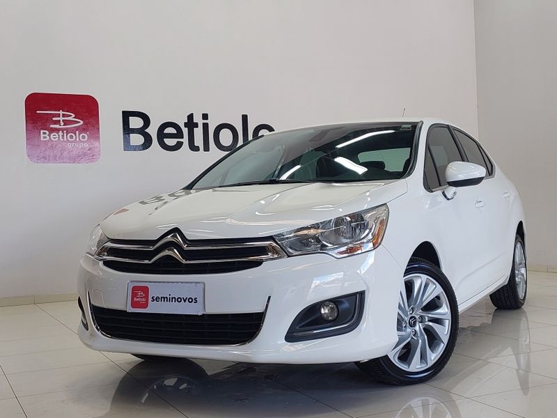 Citroen C4 LOUNGE 2.0 MPFI TENDANCE 16V FLEX 4P MANUAL 2015/2015 BETIOLO NOVOS E SEMINOVOS LAJEADO / Carros no Vale