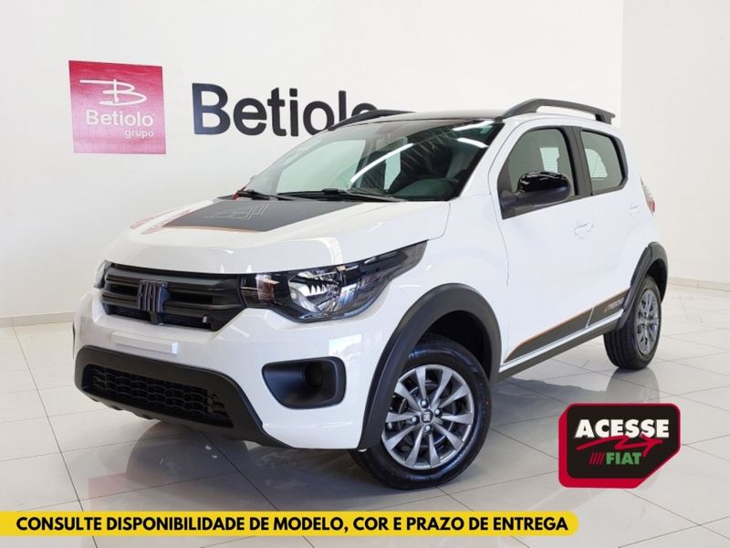 Fiat MOBI 1.0 EVO FLEX TREKKING MANUAL 2024/2025 BETIOLO NOVOS E SEMINOVOS LAJEADO / Carros no Vale