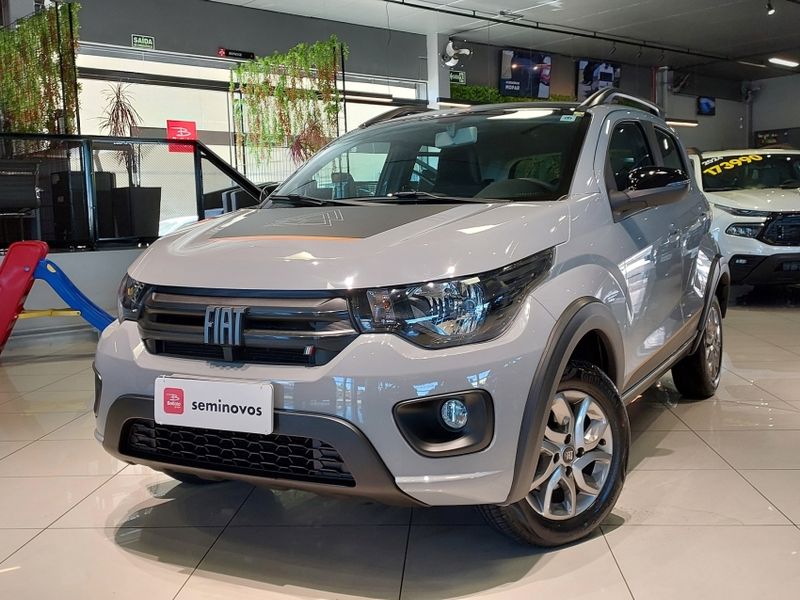 Fiat MOBI 1.0 EVO FLEX TREKKING MANUAL 2022/2023 BETIOLO NOVOS E SEMINOVOS LAJEADO / Carros no Vale