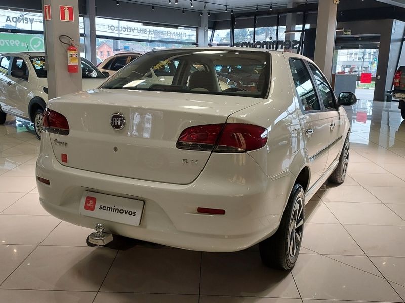 Fiat SIENA 1.4 MPI EL 8V FLEX 4P MANUAL 2012/2013 BETIOLO NOVOS E SEMINOVOS LAJEADO / Carros no Vale