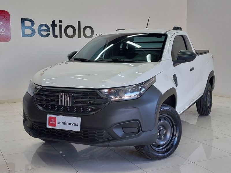 Fiat STRADA 1.4 FIRE FLEX ENDURANCE CS MANUAL 2021/2022 BETIOLO NOVOS E SEMINOVOS LAJEADO / Carros no Vale