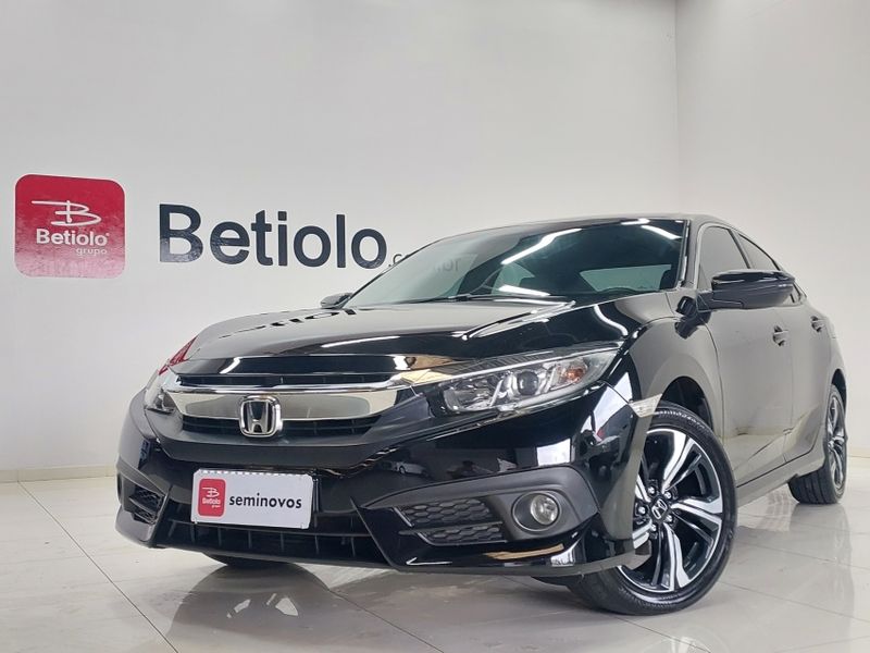 Honda CIVIC 2.0 16V FLEXONE EXL 4P CVT 2017/2017 BETIOLO NOVOS E SEMINOVOS LAJEADO / Carros no Vale