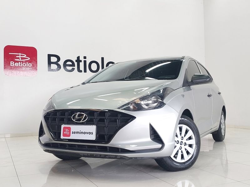 Hyundai HB20 1.0 12V FLEX SENSE MANUAL 2020/2021 BETIOLO NOVOS E SEMINOVOS LAJEADO / Carros no Vale