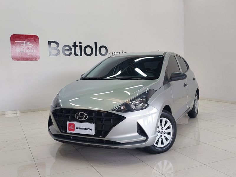 Hyundai HB20 1.0 12V FLEX SENSE MANUAL 2020/2021 BETIOLO NOVOS E SEMINOVOS LAJEADO / Carros no Vale