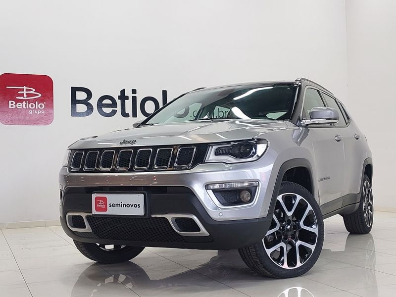 JEEP COMPASS 2.0 16V DIESEL LIMITED 4X4 AUTOMÁTICO 2019/2019 BETIOLO NOVOS E SEMINOVOS LAJEADO / Carros no Vale