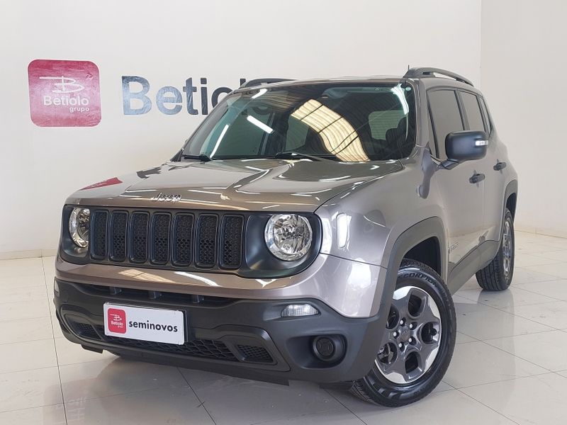 JEEP RENEGADE 1.8 16V FLEX 4P AUTOMÁTICO 2020/2021 BETIOLO NOVOS E SEMINOVOS LAJEADO / Carros no Vale