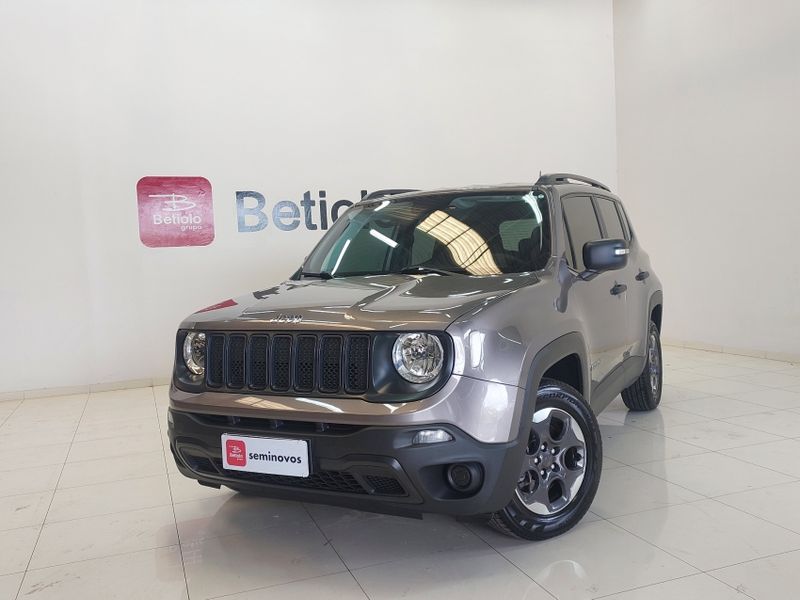 JEEP RENEGADE 1.8 16V FLEX 4P AUTOMÁTICO 2020/2021 BETIOLO NOVOS E SEMINOVOS LAJEADO / Carros no Vale