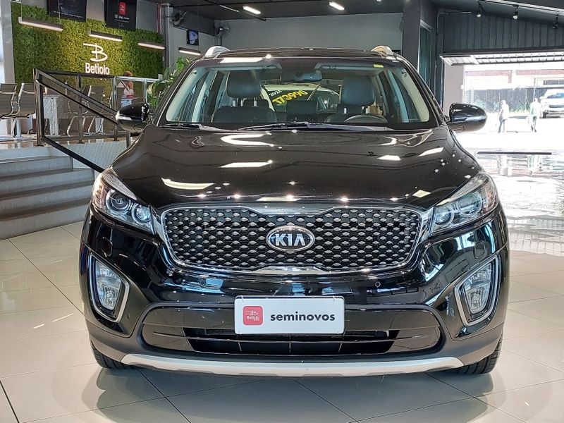 KIA SORENTO 3.3 V6 GASOLINA EX 7L AUTOMATICO 2017/2018 BETIOLO NOVOS E SEMINOVOS LAJEADO / Carros no Vale