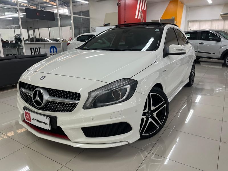 Mercedes-Benz A 250 2.0 SPORT TURBO GASOLINA 4P AUTOMATIZADO 2015/2015 BETIOLO NOVOS E SEMINOVOS LAJEADO / Carros no Vale