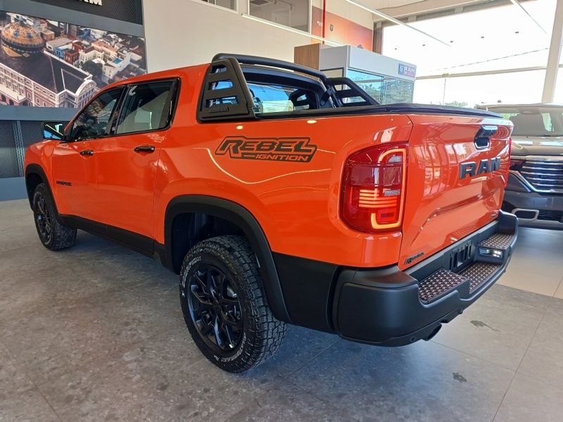 Ram RAMPAGE 2.0 HURRICANE 4 TURBO GASOLINA REBEL 4X4 AUTOMÁTICO 2024/2024 BETIOLO NOVOS E SEMINOVOS LAJEADO / Carros no Vale