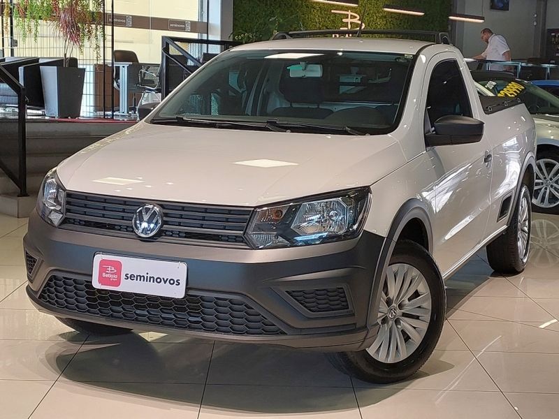 Volkswagen SAVEIRO 1.6 MSI ROBUST CS 16V FLEX 2P MANUAL 2022/2023 BETIOLO NOVOS E SEMINOVOS LAJEADO / Carros no Vale