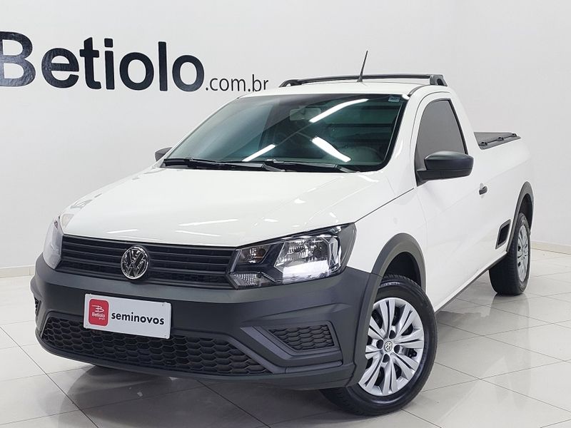 Volkswagen SAVEIRO 1.6 MSI ROBUST CS 16V FLEX 2P MANUAL 2022/2023 BETIOLO NOVOS E SEMINOVOS LAJEADO / Carros no Vale