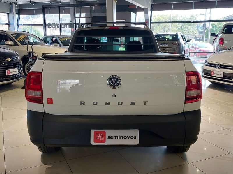 Volkswagen SAVEIRO 1.6 MSI ROBUST CS 16V FLEX 2P MANUAL 2022/2023 BETIOLO NOVOS E SEMINOVOS LAJEADO / Carros no Vale