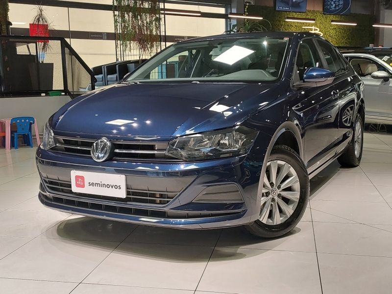 Volkswagen VIRTUS 1.6 MSI TOTAL FLEX AUTOMÁTICO 2018/2019 BETIOLO NOVOS E SEMINOVOS LAJEADO / Carros no Vale