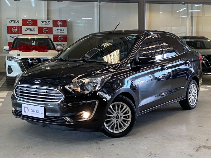 Ford KA 1.5 TI-VCT FLEX TITANIUM SEDAN AUTOMÁTICO 2018/2019 DRSUL SEMINOVOS CAXIAS DO SUL – LAJEADO – SANTA CRUZ DO SUL / Carros no Vale