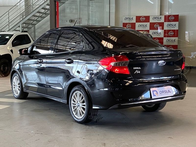 Ford KA 1.5 TI-VCT FLEX TITANIUM SEDAN AUTOMÁTICO 2018/2019 DRSUL SEMINOVOS CAXIAS DO SUL – LAJEADO – SANTA CRUZ DO SUL / Carros no Vale