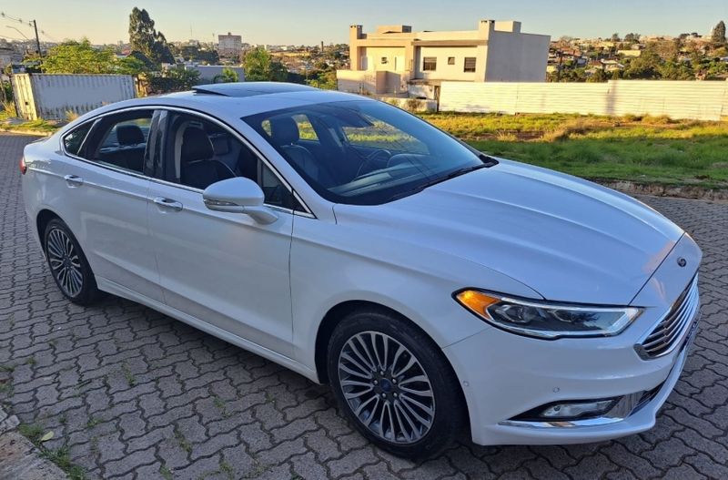 Ford FUSION 2.0 TITANIUM AWD 16V GASOLINA 4P AUTOMÁTICO 2017/2017 CAMINHÕES & CAMIONETAS PASSO FUNDO / Carros no Vale