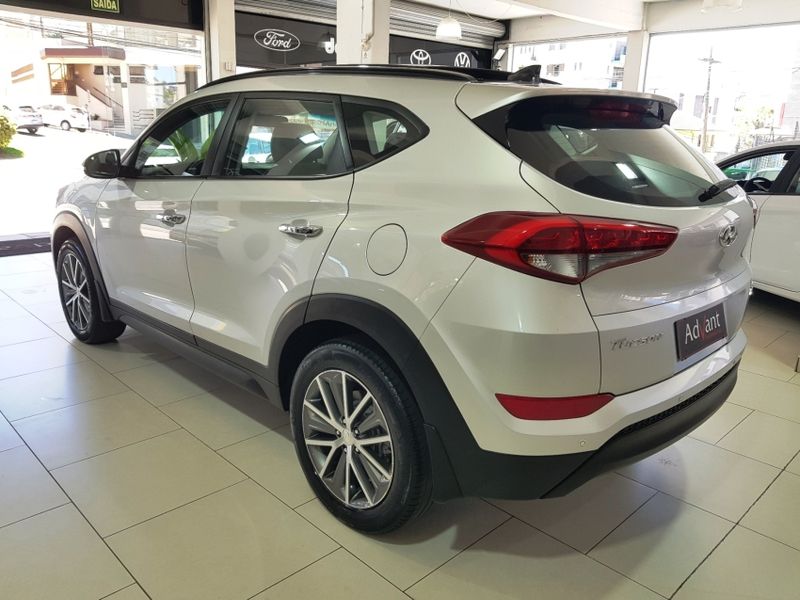 Hyundai TUCSON 1.6 16V T-GDI GASOLINA GLS ECOSHIFT 2017/2018 ADVANT AUTOMÓVEIS CAXIAS DO SUL / Carros no Vale