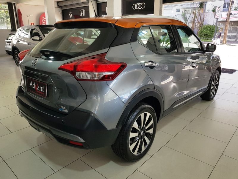 Nissan KICKS 1.6 16V FLEXSTART SL 4P XTRONIC 2017/2018 ADVANT AUTOMÓVEIS CAXIAS DO SUL / Carros no Vale