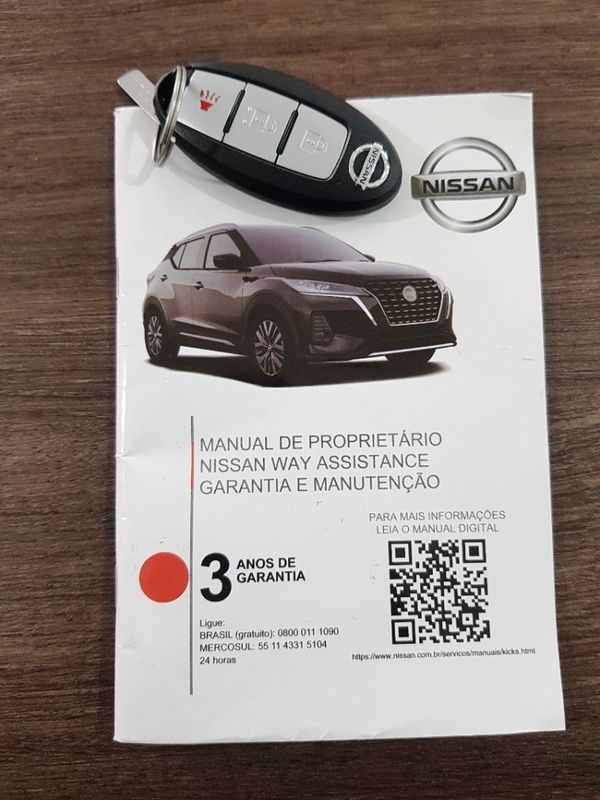 Nissan KICKS 1.6 16V FLEXSTART ACTIVE XTRONIC 2021/2022 ADVANT AUTOMÓVEIS CAXIAS DO SUL / Carros no Vale