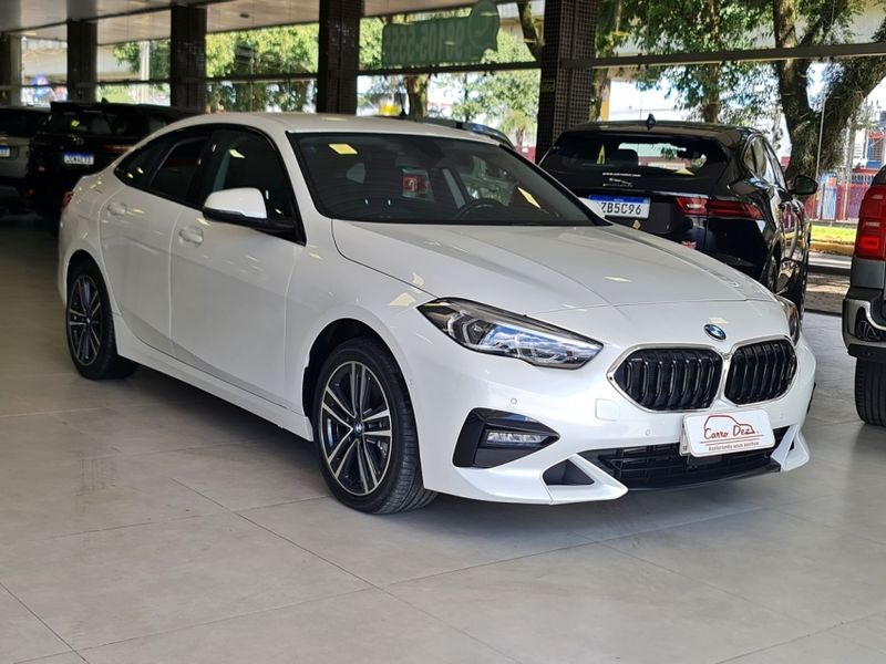 BMW 218i 1.5 TWINTURBO GASOLINA GRAN COUPE SPORT GP STEPTRONIC 2021/2021 CARRO DEZ NOVO HAMBURGO / Carros no Vale