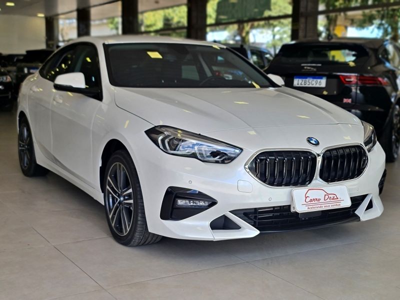 BMW 218i 1.5 TWINTURBO GASOLINA GRAN COUPE SPORT GP STEPTRONIC 2021/2021 CARRO DEZ NOVO HAMBURGO / Carros no Vale