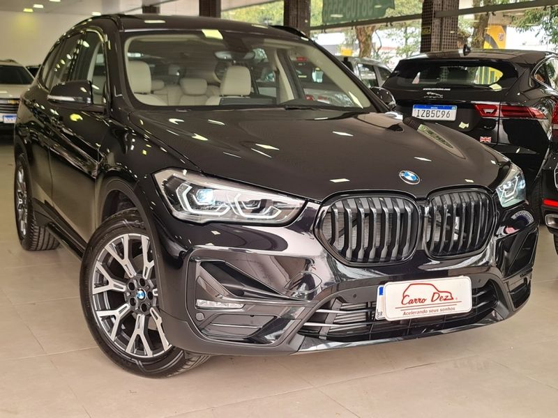 BMW X1 2.0 16V TURBO ACTIVEFLEX XDRIVE25I SPORT 4P AUTOMÁTICO 2021/2022 CARRO DEZ NOVO HAMBURGO / Carros no Vale