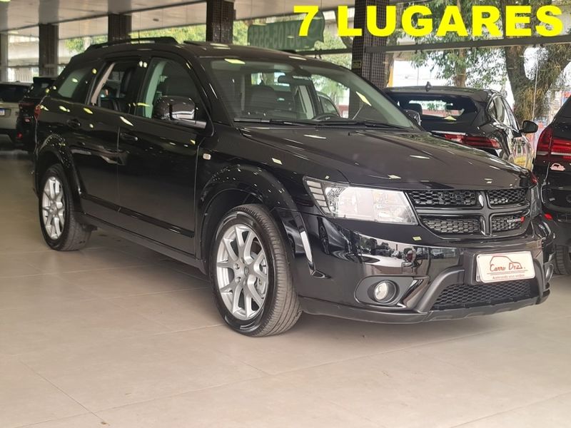 Dodge JOURNEY 3.6 RT V6 GASOLINA 4P AUTOMÁTICO 2018/2018 CARRO DEZ NOVO HAMBURGO / Carros no Vale