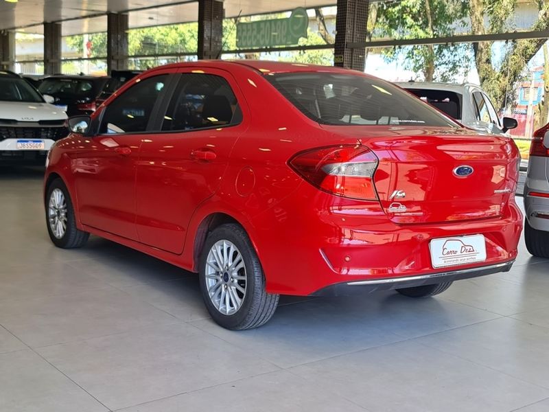 Ford KA 1.5 TI-VCT FLEX TITANIUM SEDAN AUTOMÁTICO 2019/2020 CARRO DEZ NOVO HAMBURGO / Carros no Vale