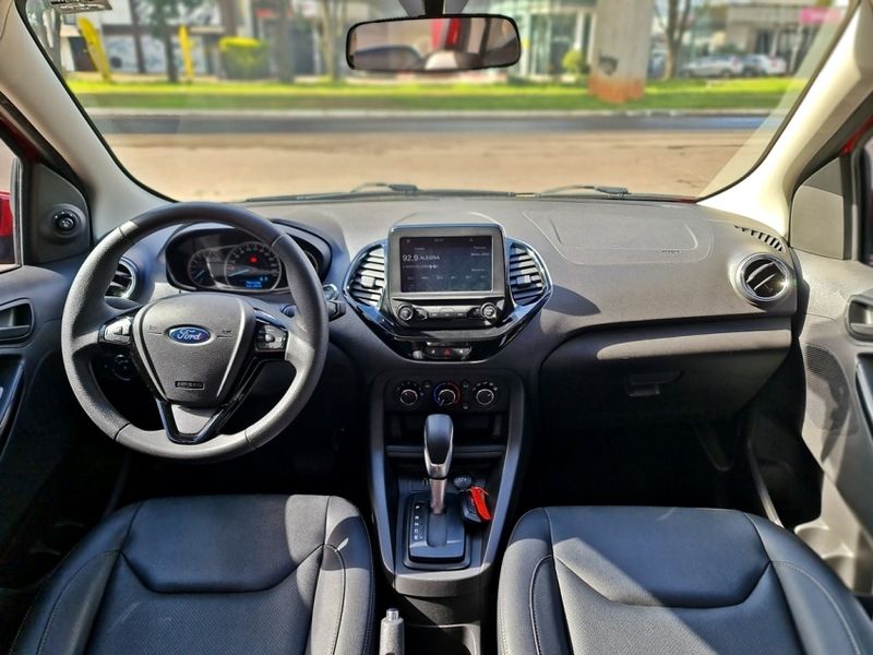 Ford KA 1.5 TI-VCT FLEX TITANIUM SEDAN AUTOMÁTICO 2019/2020 CARRO DEZ NOVO HAMBURGO / Carros no Vale