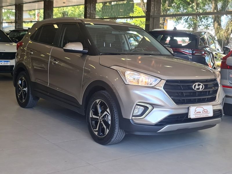 Hyundai CRETA 1.6 16V FLEX SMART PLUS AUTOMÁTICO 2021/2021 CARRO DEZ NOVO HAMBURGO / Carros no Vale