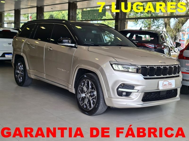 JEEP COMMANDER 1.3 T270 TURBO FLEX OVERLAND AT6 2022/2022 CARRO DEZ NOVO HAMBURGO / Carros no Vale