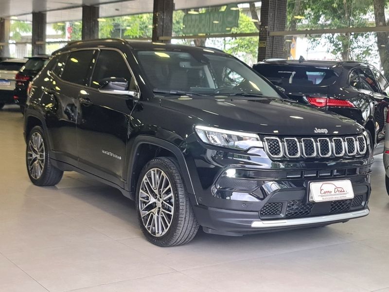 JEEP COMPASS 1.3 T270 TURBO FLEX LIMITED AT6 2021/2022 CARRO DEZ NOVO HAMBURGO / Carros no Vale