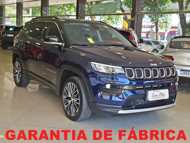 JEEP COMPASS 1.3 T270 TURBO FLEX LIMITED AT6 2023/2023 CARRO DEZ NOVO HAMBURGO / Carros no Vale