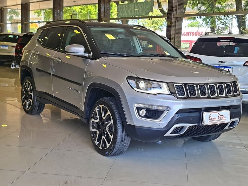 JEEP COMPASS 2.0 16V DIESEL LIMITED 4X4 AUTOMÁTICO 2021/2021 CARRO DEZ NOVO HAMBURGO / Carros no Vale