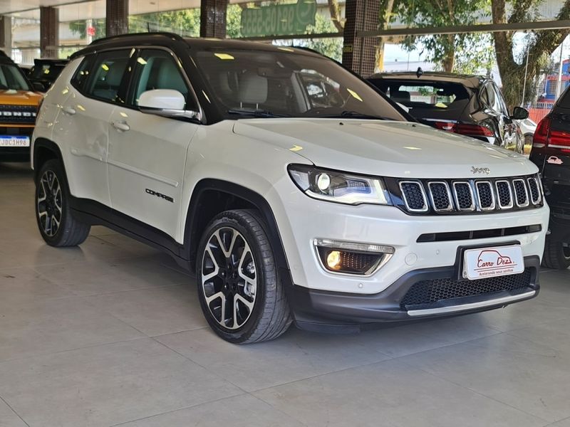 JEEP COMPASS 2.0 16V FLEX LIMITED AUTOMÁTICO 2019/2020 CARRO DEZ NOVO HAMBURGO / Carros no Vale