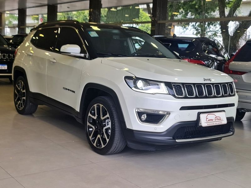 JEEP COMPASS 2.0 16V FLEX LIMITED AUTOMÁTICO 2020/2020 CARRO DEZ NOVO HAMBURGO / Carros no Vale