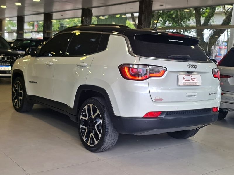 JEEP COMPASS 2.0 16V FLEX LIMITED AUTOMÁTICO 2020/2020 CARRO DEZ NOVO HAMBURGO / Carros no Vale