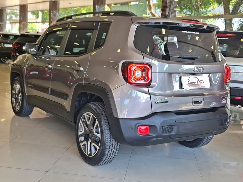 JEEP RENEGADE 2.0 16V TURBO DIESEL LONGITUDE 4P 4X4 AUTOMÁTICO 2019/2020 CARRO DEZ NOVO HAMBURGO / Carros no Vale