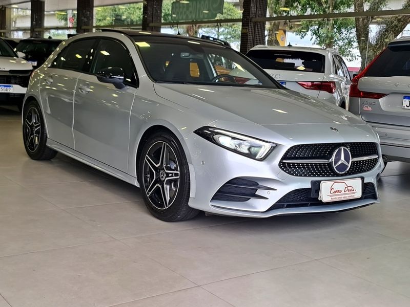 Mercedes-Benz A 250 2.0 CGI GASOLINA SPORT 7G-DCT 2018/2019 CARRO DEZ NOVO HAMBURGO / Carros no Vale